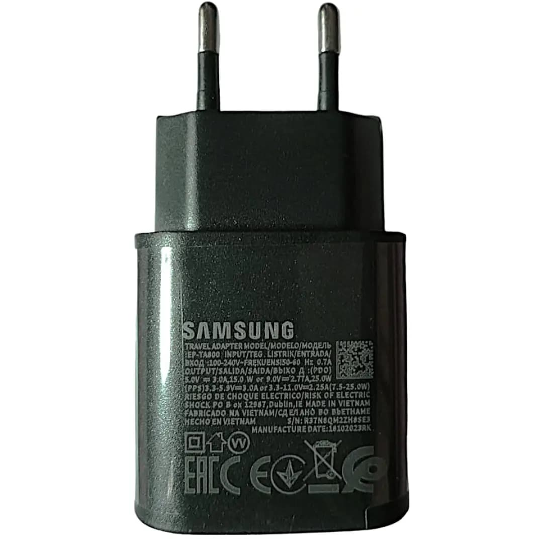 Samsung 25W PD adapter, Type-C charger